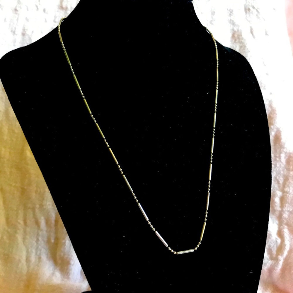 Vintage 925 Italian Starling Silver Chain Necklace